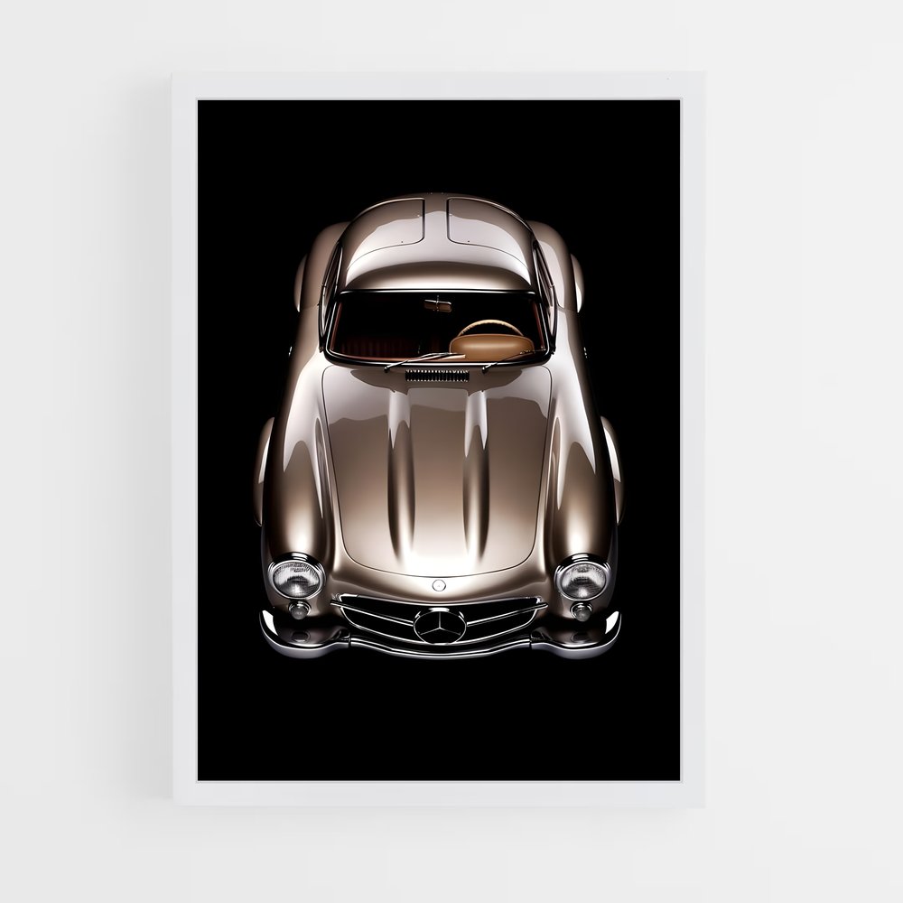 Poster superbe SL Gullwing – affiche Mercedes (vue 3)